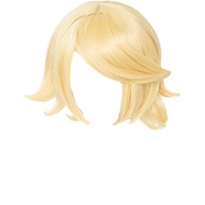 Short Yellow Hair for Len Cosplay Wig Women Halloween Costume Carnival Party Wigs