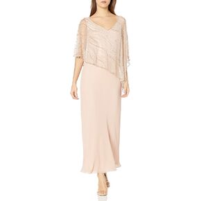 J Kara Women's Petite Capelet Dress in Kuwait