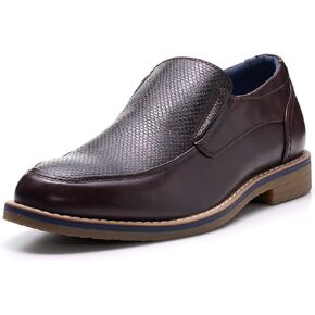 Alpine Swiss Carter Mens Slip On Loafers Snakeskin Dress Shoes