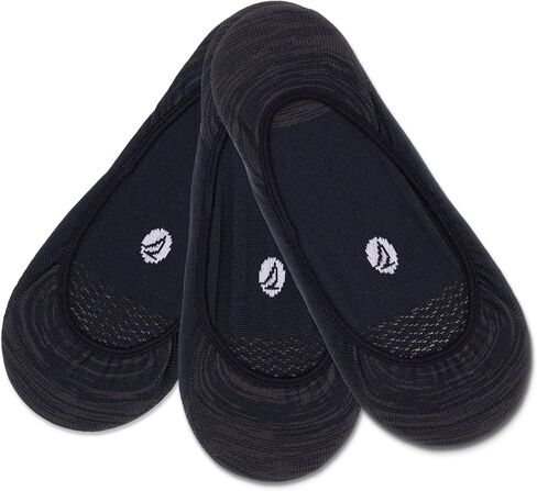 Sperry Men's Authentic Original Boat Shoe Liner Socks-3 Pair Pack-Moisture Wicking and Heel Gripper in Saudi Arabia