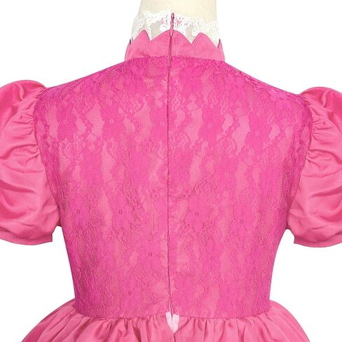 أزياء الأميرة الخوخ من PENDELY للفتيات، فستان الأميرة الخوخ للأطفال 6 7 8 9 10 11 12 سنة أزياء الهالوين التنكرية in Kuwait