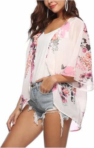 أغطية كيمونو نسائية من BB&KK سترات صيفية خفيفة الوزن in Kuwait