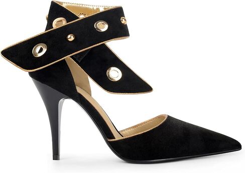 حذاء نسائي من ANN CREEK بكعب "Leonora" من الجلد السويدي الصناعي in Kuwait