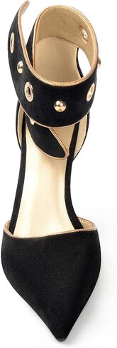 حذاء نسائي من ANN CREEK بكعب "Leonora" من الجلد السويدي الصناعي in Kuwait