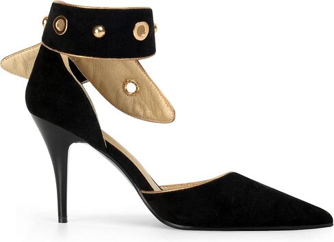 حذاء نسائي من ANN CREEK بكعب "Leonora" من الجلد السويدي الصناعي in Kuwait