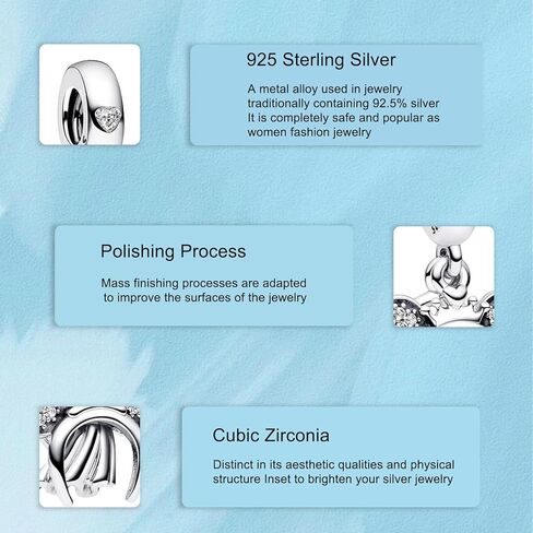 سوار بدلاية على شكل زهرة بانسي للنساء من اتش زينيو من الفضة الاسترلينية والكريسماس وعيد الام والهالوين واعياد الميلاد والكريسماس، هدية مجوهرات in Kuwait