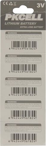 BlueDot Trading CR2025 3 Volt Lithium Button Coin Cell Long-Lasting Batteries for Watches, flameless Candles, calculators, and Many Other Devices, Pack of 5 in Kuwait