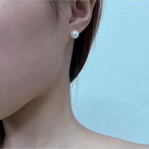 12pairs colors02 Assorted Mixed Wholesale Lot Glass Pearl Earrings Studs Gift Set Stainless Steel Pin For Women girls kids in Saudi Arabia