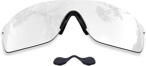 عدسات مستقطبة بديلة ووسادات أنف متوافقة مع نظارات Oakley EV Zero Pitch OO9383 الشمسية in Kuwait