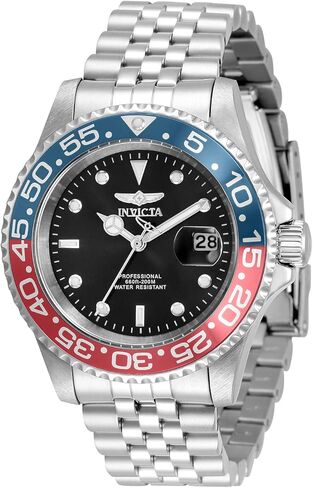 Invicta Men's Pro Diver 40mm Stainless Steel Quartz Watch, Silver (Model: 34102) in Saudi Arabia