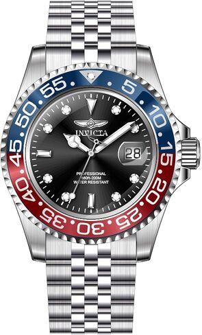 Invicta Men's Pro Diver 40mm Stainless Steel Quartz Watch, Silver (Model: 34102) in Saudi Arabia