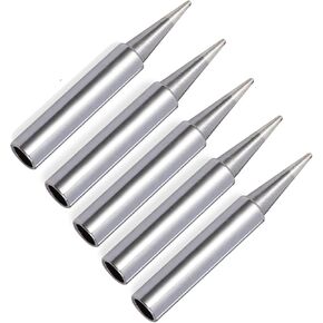 Soldering Iron Tips,900M Solder Tip Replacement for Weller, Solder Welding Replacement Tip Kit Use for Hakko, Radio Shack Solder Station etc (5PCS 900M-T-I)