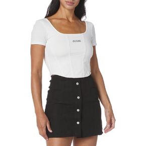 GUESS Women's Eco Ruth Active Top
