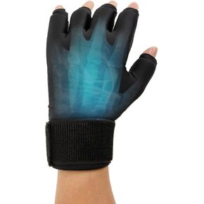 Finger Arthritis Compression Hand Ice Pack Gloves for Pain Relief, Adjustable Wrist Ice Pack for Hot & Cold Therapies, Reusable Gel Finger Ice Pack Sleeve for Tendinitis, Carpal Tunnel Ice Glove