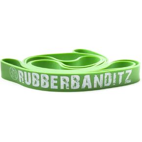 RubberBanditz Athlete Training Running Bands - Great for Agility, Mobility, Jumping, Plyometrics, Power Fitness, Speed Band Training Workouts - Choose from 2 Sizes of Exercise Resistance Sprint Bands