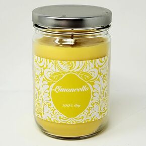 S&M Candle Factory Limoncello Candle ~ 100% Soy Wax Candle ~ Large 3 Wick Candle ~ Made in USA (Large 3 Wick)