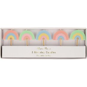 شموع ميري ميري رينبو للحفلات (عبوة من 5 قطع) in Kuwait