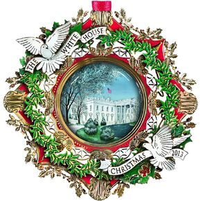 2013 White House Christmas Ornament, The American Elm Tree