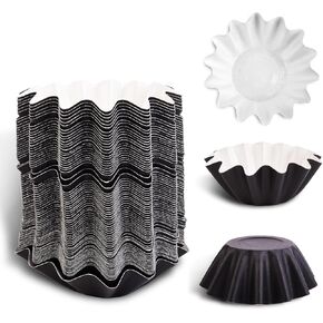 Wax Melt Warmer Liners - Reusable Wax Liners for Scented Wax, Electric Wax Warmers, Plug-in Warmers and Candle Warmers, Leakproof Wax Trays - Black (Pack of 25)