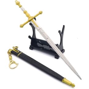 Elden Ring The Lordsworn's Greatsword Replica Action Figures Toys Collection Gift Party Supplies Desk Decoration Backpack Pendant Gift