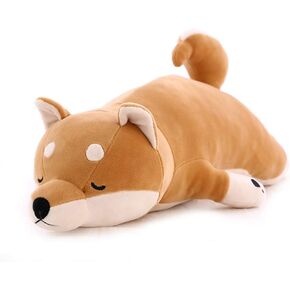 Stuffed Plush Shiba Inu Animal Toy 20 Inch Dog Corgi Akita Animal Stuffed Plushies Super Soft Cute Cuddly Pillow Cushion Stuff Dolls Gifts for Children Kids Boys Girls Room Decoration, 20Inches