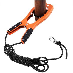Kayak Anchor Gripper,Boat Anchor Grip with 16.4ft Thicker Reflective Boat Anchor Rope,Easy Operation & Tighter Bite Stainless Steel Canoe Anchor Grip for Kayak,Paddleboards,Boat,Jet Skis