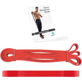 Boldfit Heavy Resistance Band (Red)
