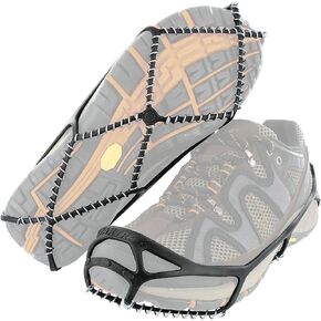 مقابض YakTrax Walk Ice & Snow لأحذية المشي، وحزام مطاطي مرن ولفائف فولاذية 1.2 مم، توفر الثبات في الجليد والثلج in Kuwait