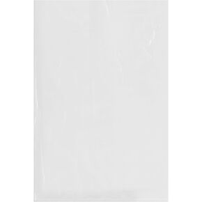 Plymor 12" x 18" (Case of 1,000), 2 Mil Flat Open Clear Plastic Poly Bags