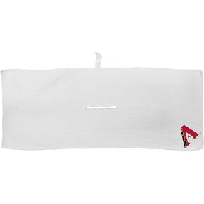Team Golf MLB MLB Microfiber Towel - 16" X 40" (White) with Carabiner Clip, Premium Microfiber with Deep Waffle Pockets- Superior Water Absorption and Quick Dry Golf Cleaning Towel