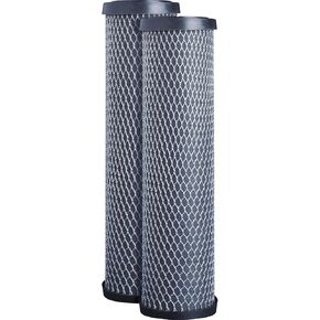 CFS – 2 Pack Carbon Block Water Filter Cartridges Compatible with FXWTC, 3WH-STDCW-F02, GXWH04F, GXWH20S Models – Remove Bad Taste & Odor – Whole House Replacement Filter Cartridge