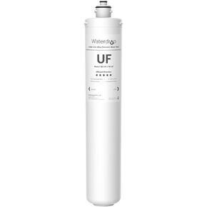 Waterdrop RF17-UF 0.01 Micron Water Filter, 24K Gallons High Capacity, Reduces Lead, Chlorine, Bad Taste & Odor, Replacement for Waterdrop Under Sink Water Filtration system