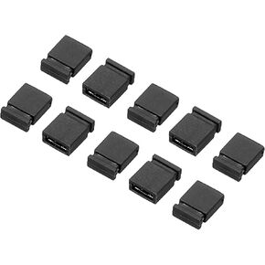 MECCANIXITY 2.54 مم غطاء ماس كهربائى مغلق، غطاء قافز، موصل كتل موصل، حزمة سوداء من 40 in Kuwait