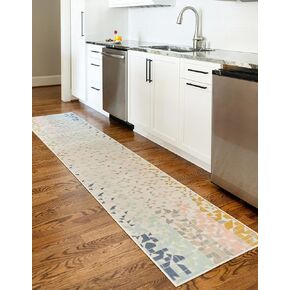 Unique Loom Lotus Collection Area Rug - Angel (2' x 3' 1" Rectangle, Multi/ Gray)