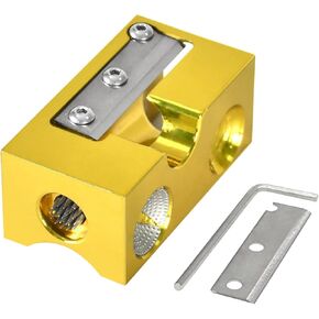 Pool Cue Tip Shaper 8 in 1 Aluminum Pool Cue Shaper, Essential Billiard Cue Maintenance, Repair,and Replacement Tool