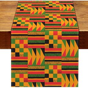 Nepnuser Black History Month Placemats Set of 4 African American Heritage Festival Place Mats for Home Kitchen Dining Table Decoration (12" x 18")