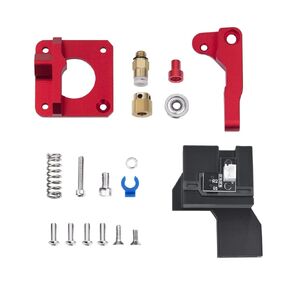 LONGER lk1 lk4 lk4 pro lk5 pro 3D red Aluminum Metal extruder, 1.75mm Filament, Support Other Brand of 3D Printer