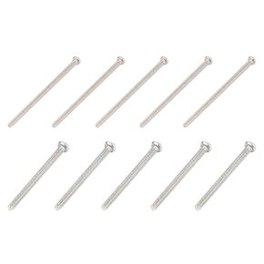 uxcell M2 x 30mm 30pcs and M2 x 40mm 60pcs 304 Stainless Steel Cross Head Phillips Round Head Screws Bolt