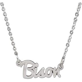 NCAA North Dakota State University Script Bison Necklace