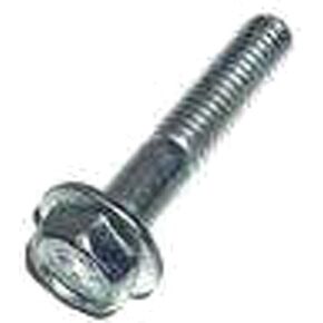 10 M8 - 1.25 x 60mm Hex Flange Bolts Large O.D. Class 10.9 Zinc IFI 536