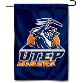 Texas El Paso Miners Navy Garden Flag
