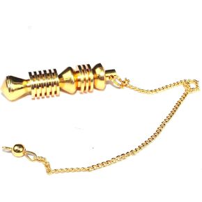 Jet Gold Isis Plate Pendulum Ring 2 inch Chamber Reiki Wiccan Free Booklet Jet International Crystal Therapy Healing Dowsing A++ Metaphysical Spiritual Answers Occult Mystic IMAGE IS JUST A REFERENCE