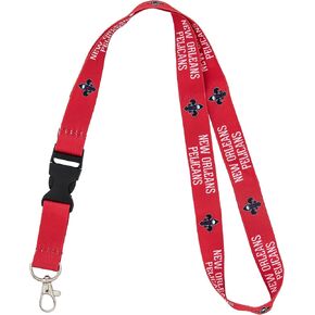 Desert Cactus New Orleans Pelicans Lanyard Keychain Detachable NBA Breakaway Snap Buckle National Basketball Association Car Keys ID Badge Holder (Lanyard 4)