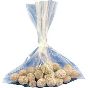 Flat Polypropylene Bags - 9x12 & (100 Bags)1.5 Mil Flat Open Top Crystal Clear Poly Polypropylene Bags | Water-Resistant Clear Plastic Treat Bags
