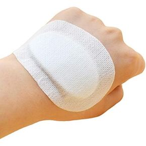 20pcs Sterile Non-Woven Eye Pads Patches Adhesive Bandages Wound Dressings for Adults