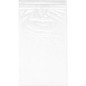 Plymor 9" x 15" (Pack of 100), 2 Mil Zipper Reclosable Plastic Bags