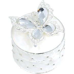 صندوق مجوهرات الفراشة الفضية in Kuwait