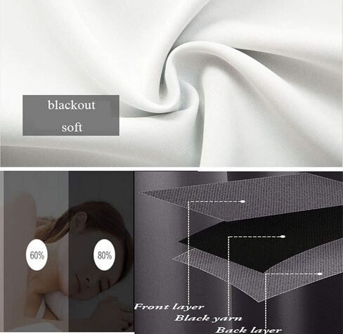 Atomack Blackout Curtains Red Grey 84 inches Long Modern Abstract Painting Window Black and White Curtains 2 Panel Set for Bedroom Living Room, 104 Inch Wide in Saudi Arabia