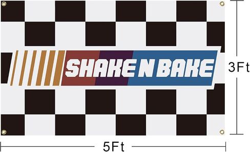 Funny Tapestries For Shake N Bake Talladega Nights Flag 3×5FT Gym Bedroom Door College Dormitory Party Wall Hanging Banner Decoration in Saudi Arabia