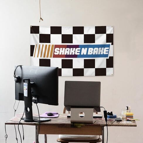 Funny Tapestries For Shake N Bake Talladega Nights Flag 3×5FT Gym Bedroom Door College Dormitory Party Wall Hanging Banner Decoration in Saudi Arabia
